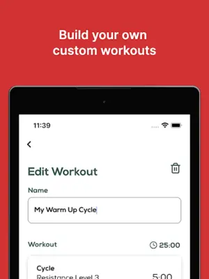 Exercise Bike android App screenshot 1